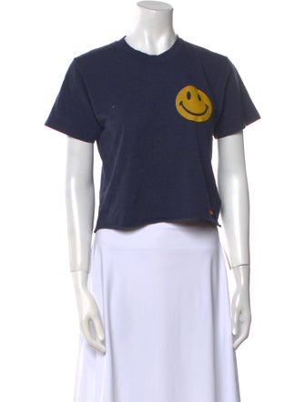 Aviator Nation Graphic Print Crew Neck T-Shirt