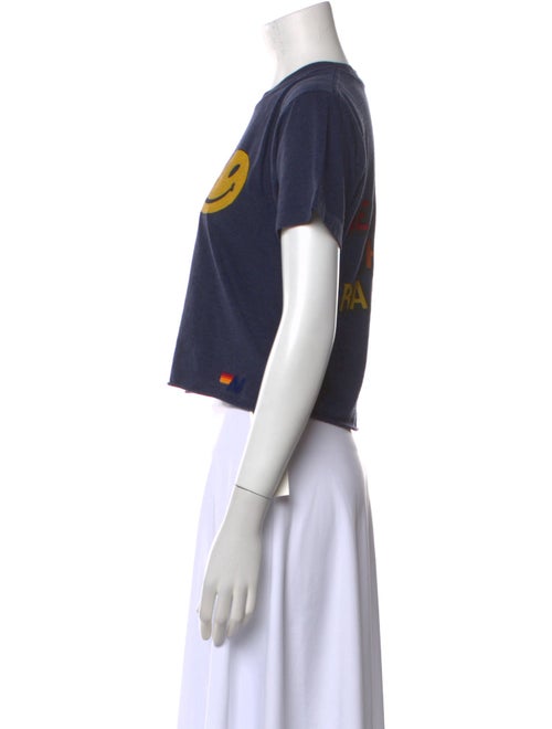 Aviator Nation Graphic Print Crew Neck T-Shirt