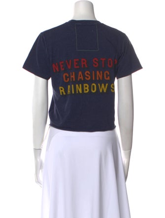 Aviator Nation Graphic Print Crew Neck T-Shirt