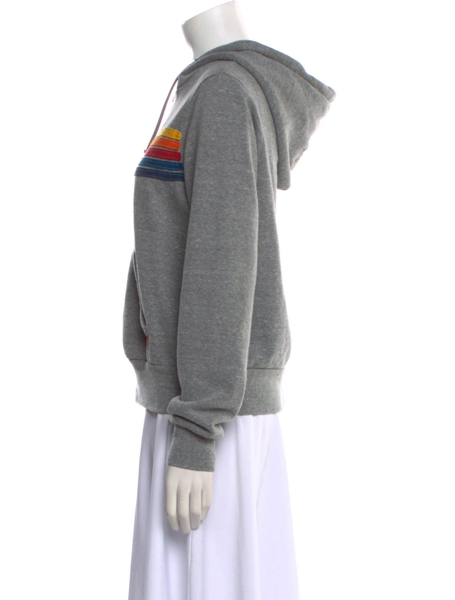 Aviator Nation Striped Crew Neck Sweater