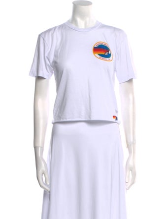 Aviator Nation Graphic Print Crew Neck T-Shirt