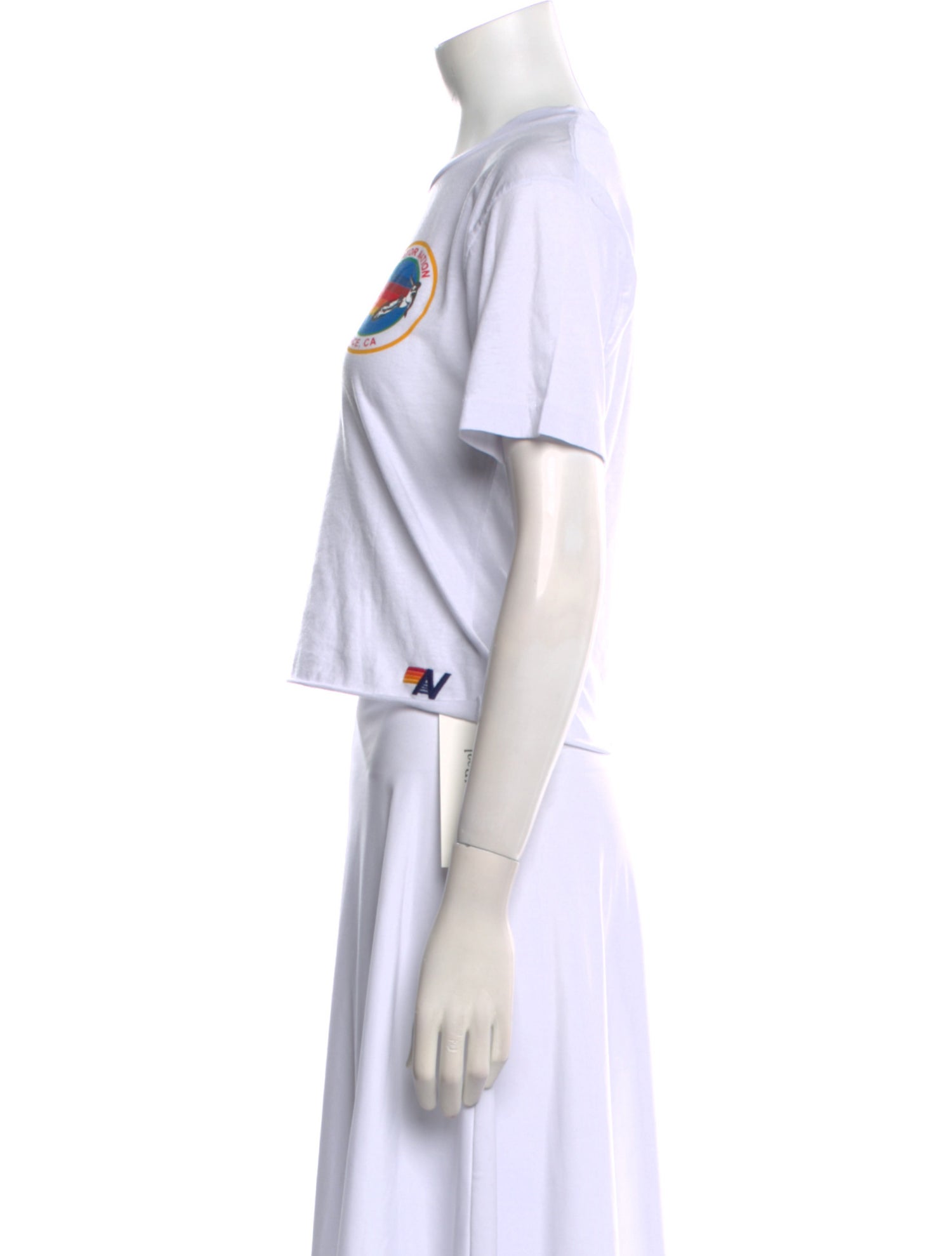 Aviator Nation Graphic Print Crew Neck T-Shirt