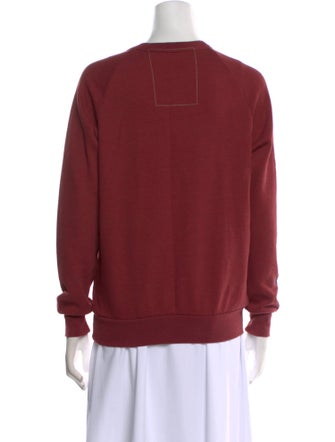 Aviator Nation Graphic Print Scoop Neck Sweater