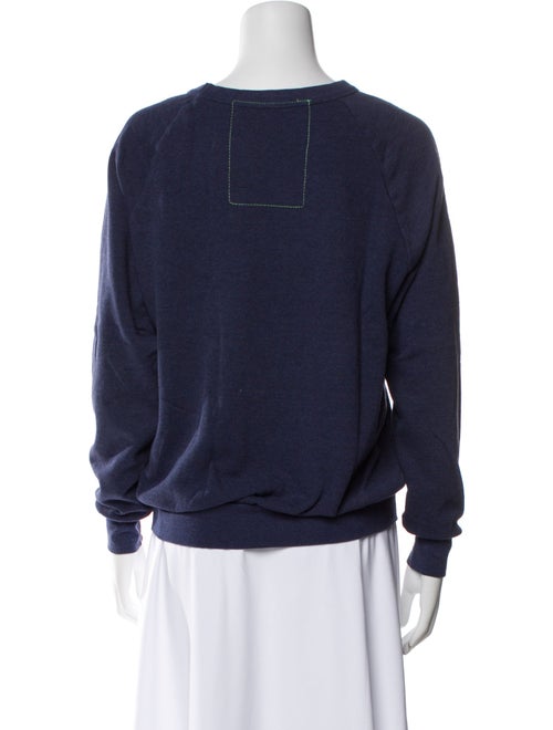 Aviator Nation Graphic Print Crew Neck Sweatshirt