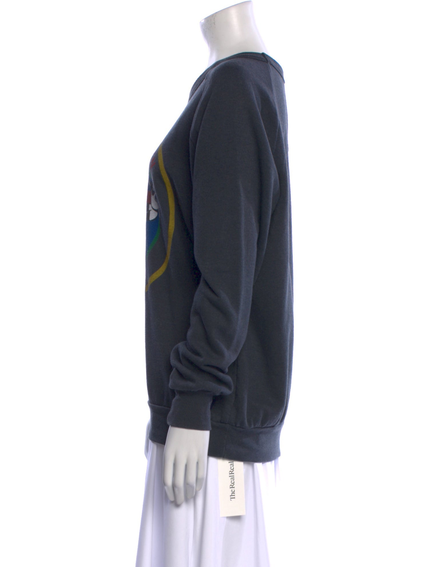 Aviator Nation Graphic Print Crew Neck Sweatshirt