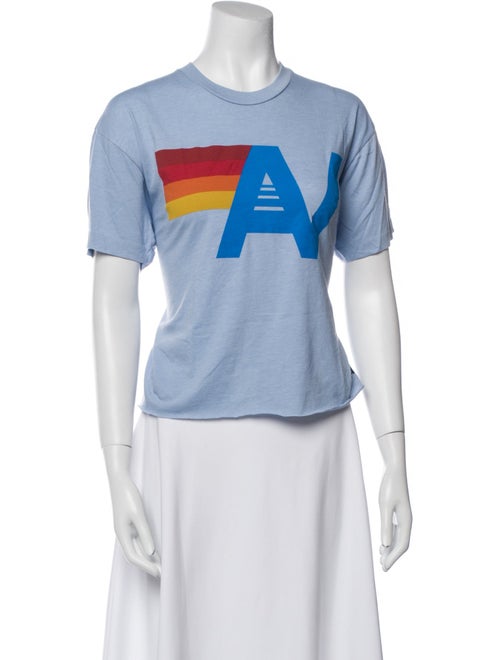 Aviator Nation Graphic Print Crew Neck T-Shirt