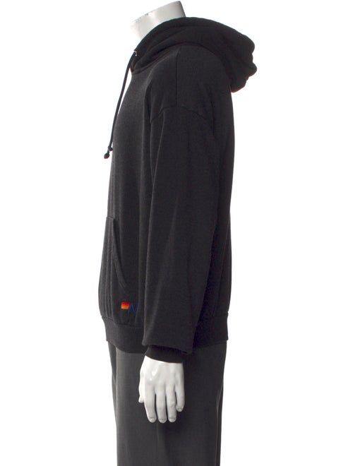 Aviator Nation Striped Crew Neck Hoodie