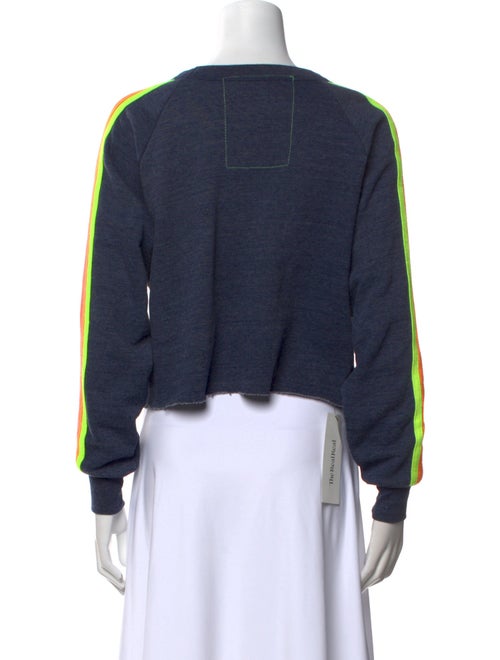 Aviator Nation Graphic Print Bateau Neckline Sweatshirt