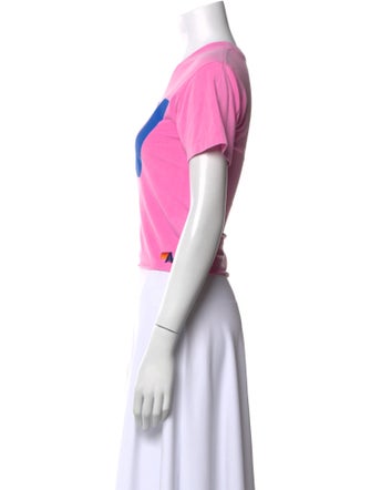 Aviator Nation Graphic Print Crew Neck T-Shirt