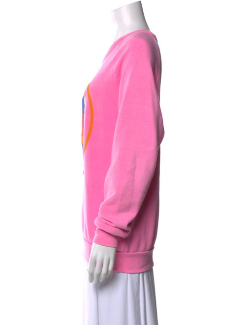 Aviator Nation Graphic Print Crew Neck Sweatshirt