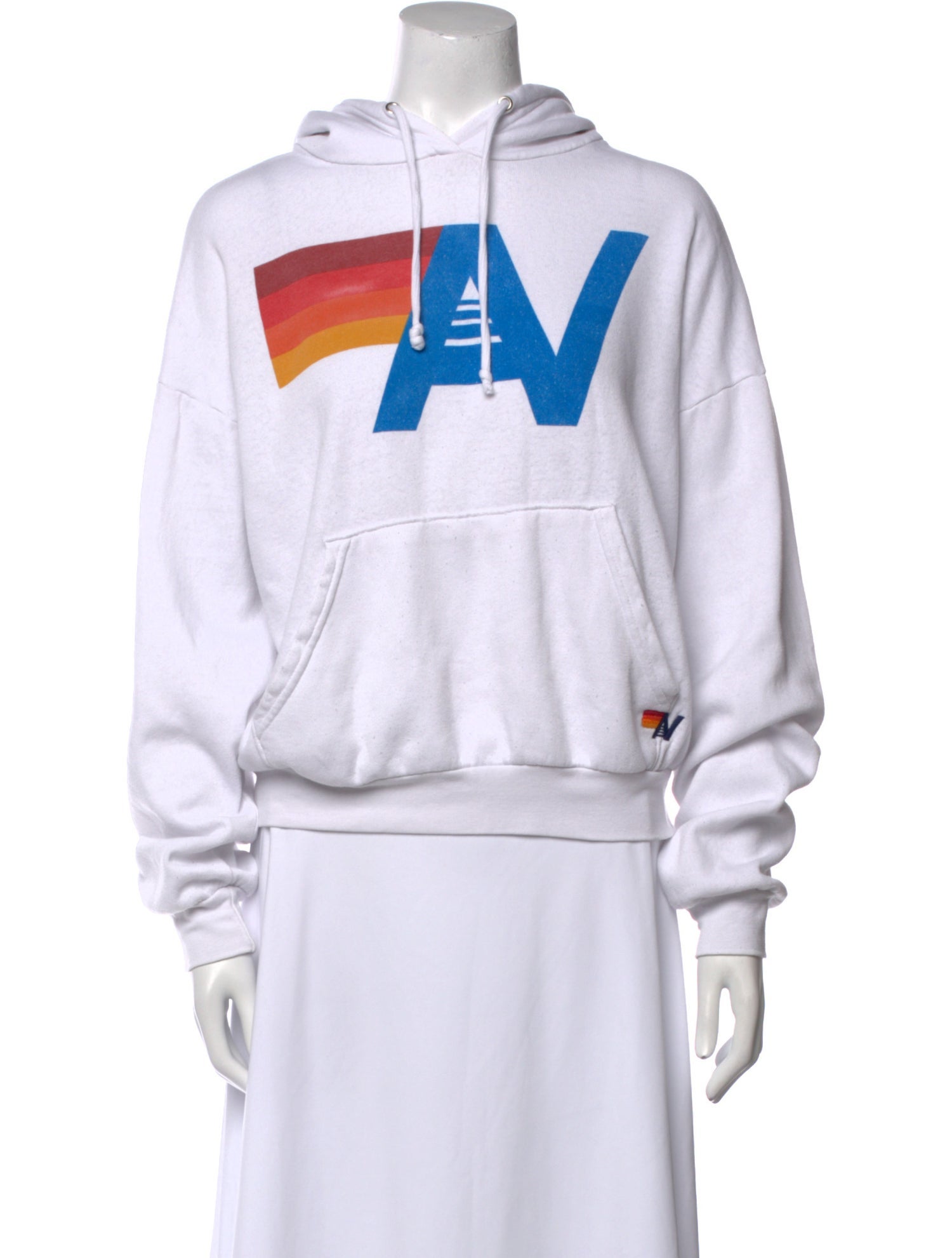 Aviator Nation Graphic Print Crew Neck Sweatshirt