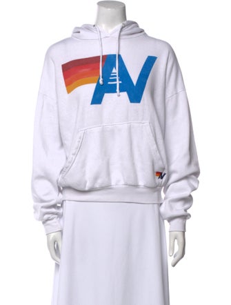 Aviator Nation Graphic Print Crew Neck Sweatshirt