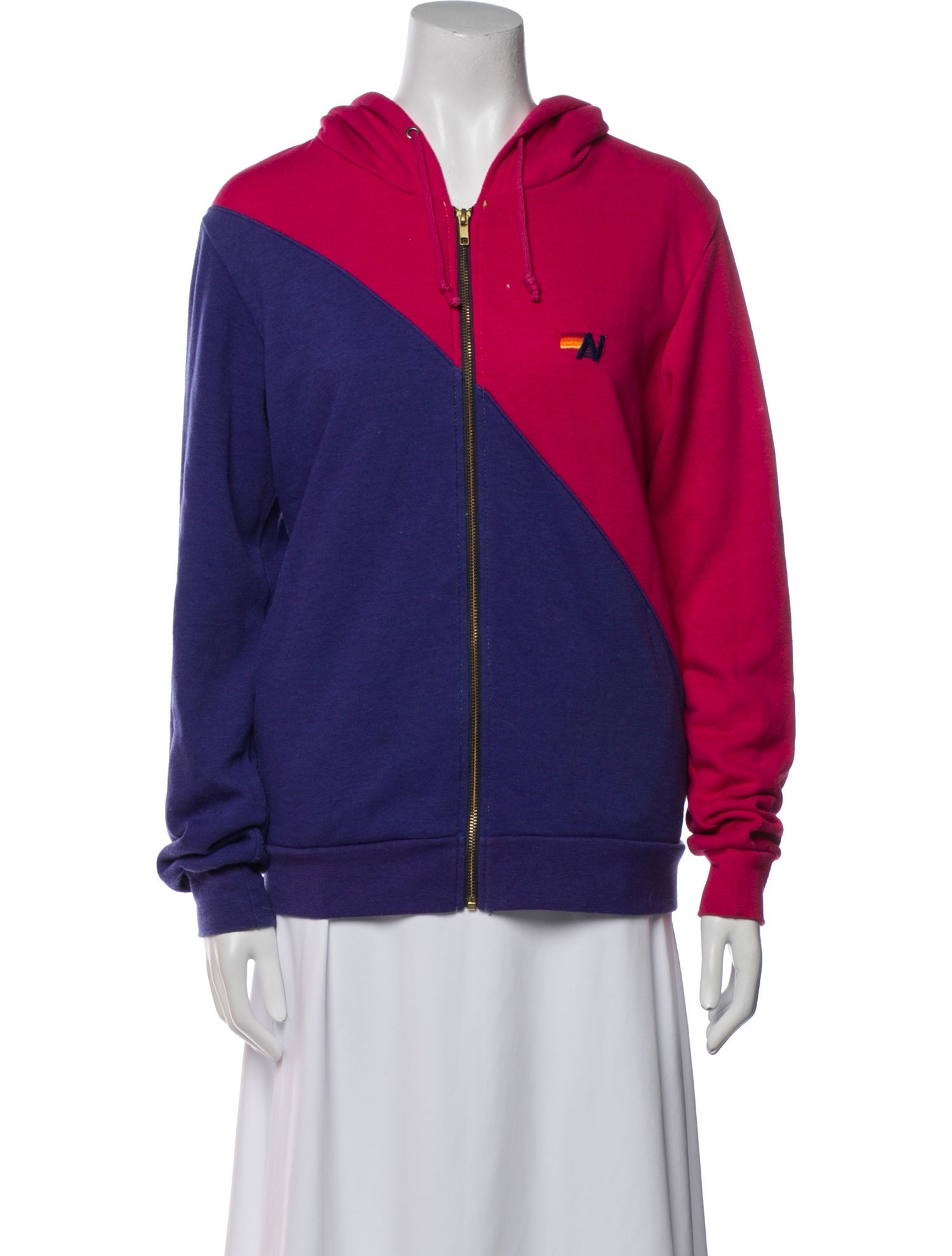 Aviator Nation V-Neck Long Sleeve Sweatshirt