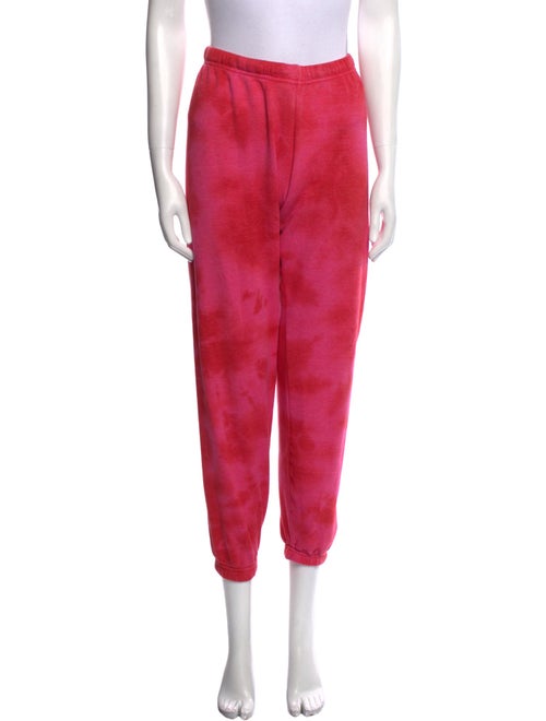 Aviator Nation Tie-Dye Print Skinny Leg Pants