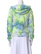 Aviator Nation Tie-Dye Print V-Neck Sweatshirt