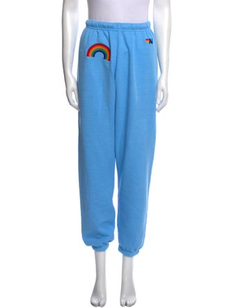 Aviator Nation Graphic Print Skinny Leg Pants