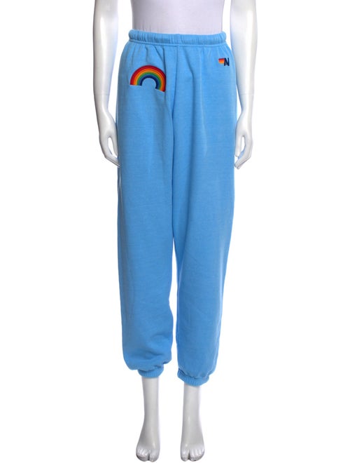 Aviator Nation Graphic Print Skinny Leg Pants