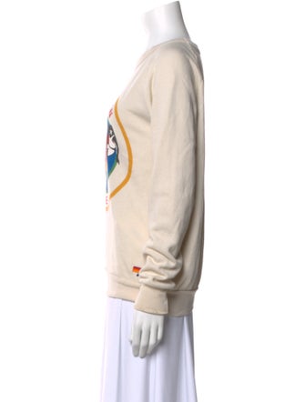 Aviator Nation Graphic Print Crew Neck Sweatshirt