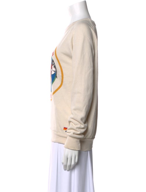 Aviator Nation Graphic Print Crew Neck Sweatshirt