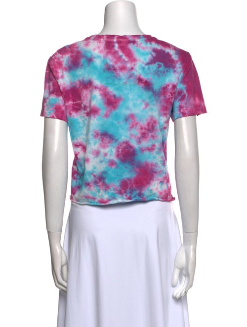 Aviator Nation Tie-Dye Print Crew Neck T-Shirt