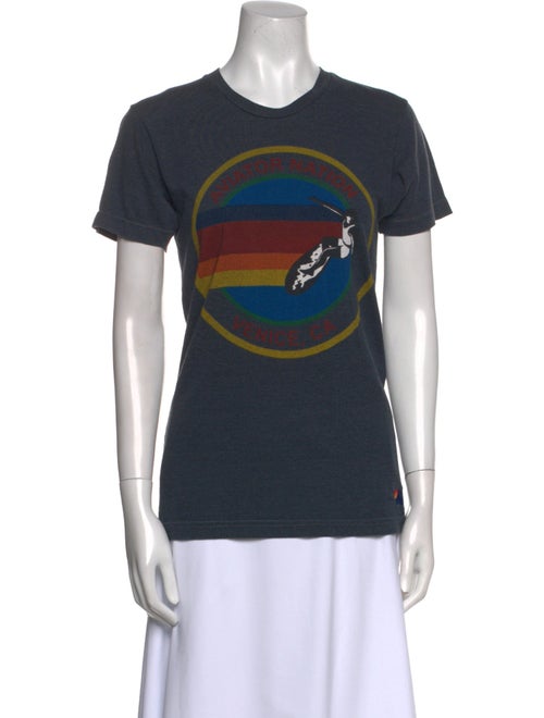 Aviator Nation Graphic Print Crew Neck T-Shirt