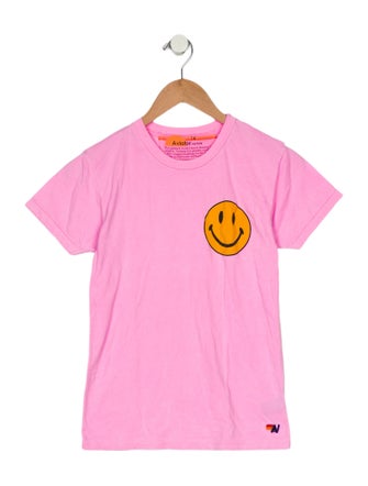 Aviator Nation Girls' Graphic Short Sleeve T-Shirt