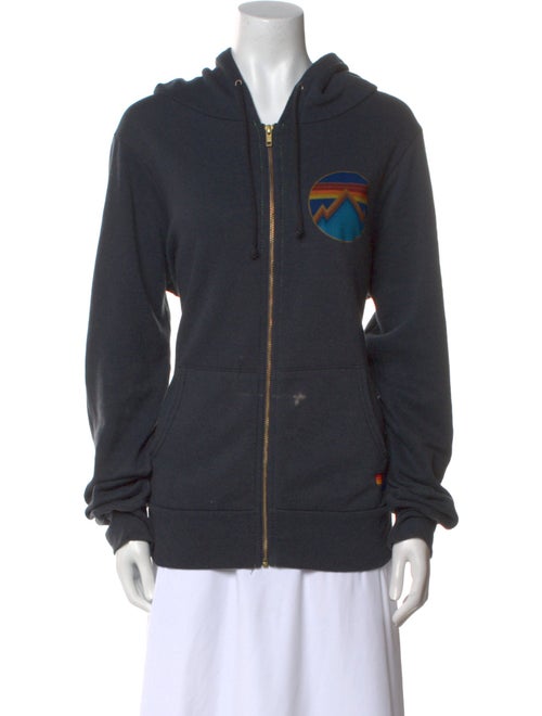 Aviator Nation Crew Neck Long Sleeve Sweatshirt