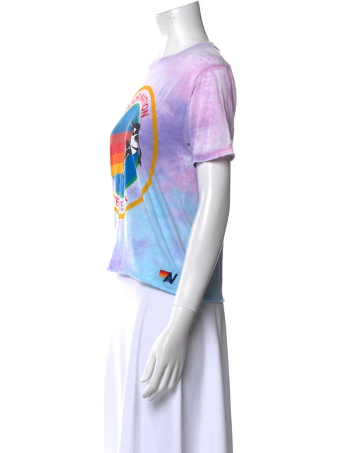 Aviator Nation Graphic Print Crew Neck T-Shirt