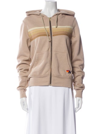 Aviator Nation Mock Neck Long Sleeve Sweatshirt