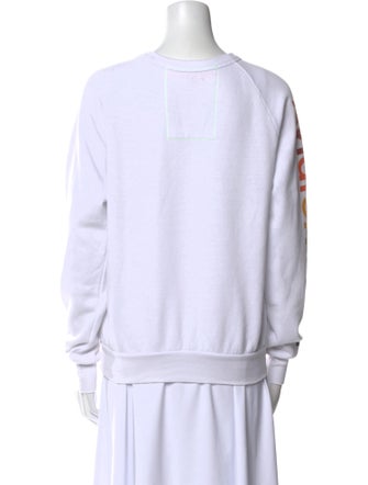 Aviator Nation Graphic Print Crew Neck Sweatshirt