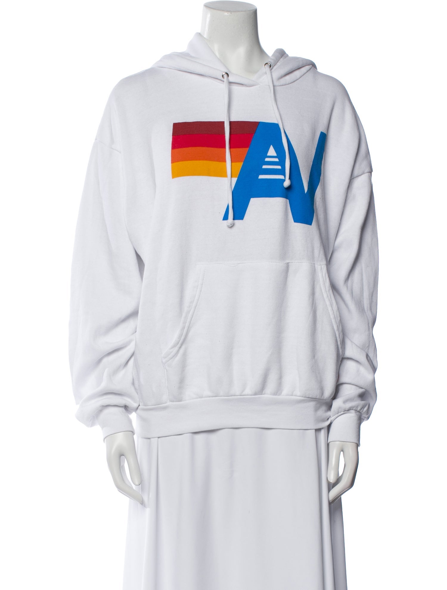 Aviator Nation Graphic Print Crew Neck Sweatshirt