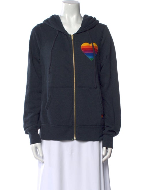 Aviator Nation Graphic Print Crew Neck Sweatshirt