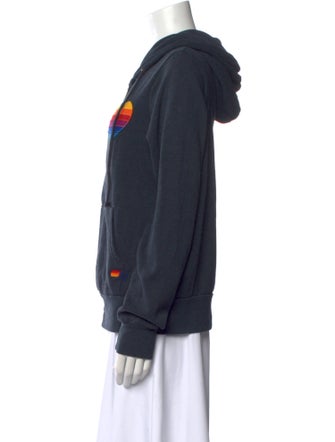 Aviator Nation Graphic Print Crew Neck Sweatshirt