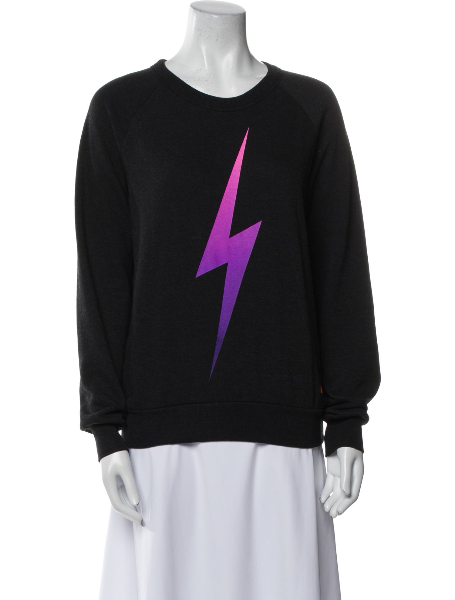 Aviator Nation Crew Neck Long Sleeve Sweatshirt