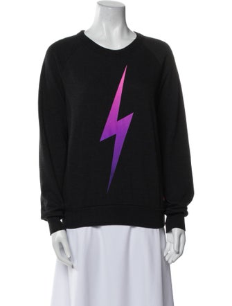 Aviator Nation Crew Neck Long Sleeve Sweatshirt