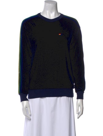 Aviator Nation Crew Neck Long Sleeve Sweatshirt