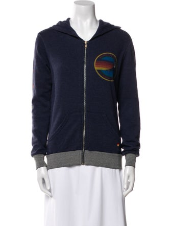 Aviator Nation Graphic Print Bomber Jacket