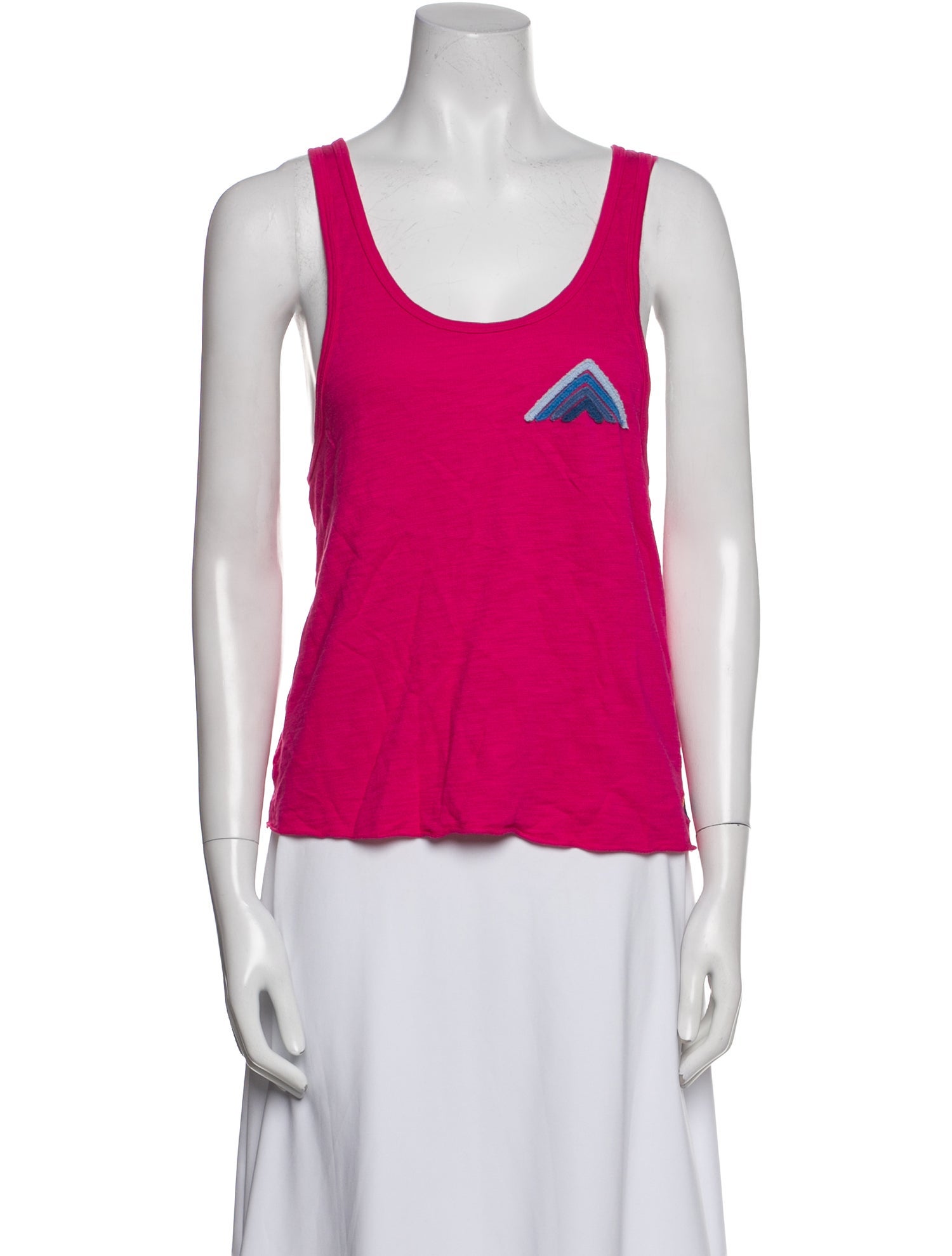 Aviator Nation Scoop Neck Sleeveless Top