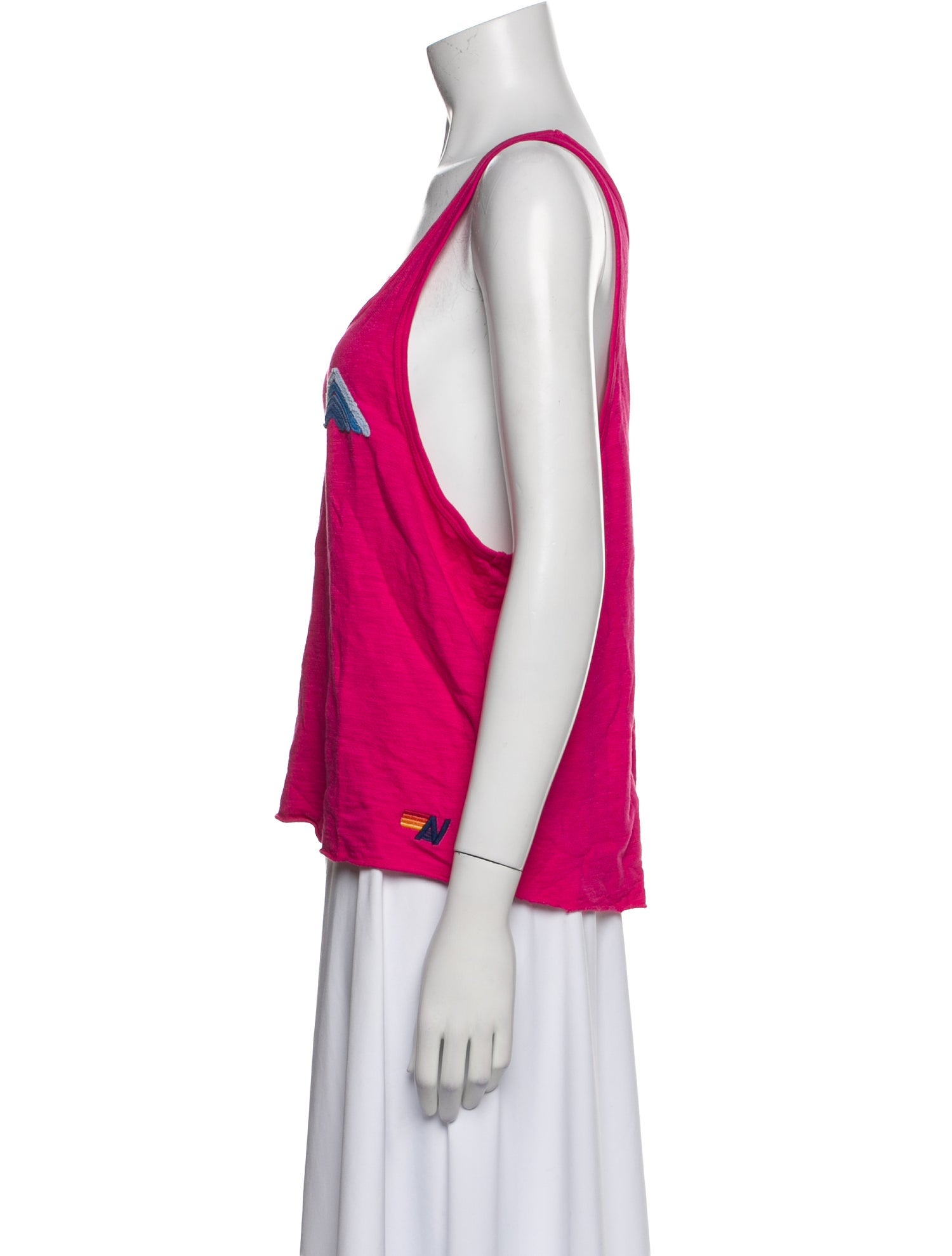 Aviator Nation Scoop Neck Sleeveless Top