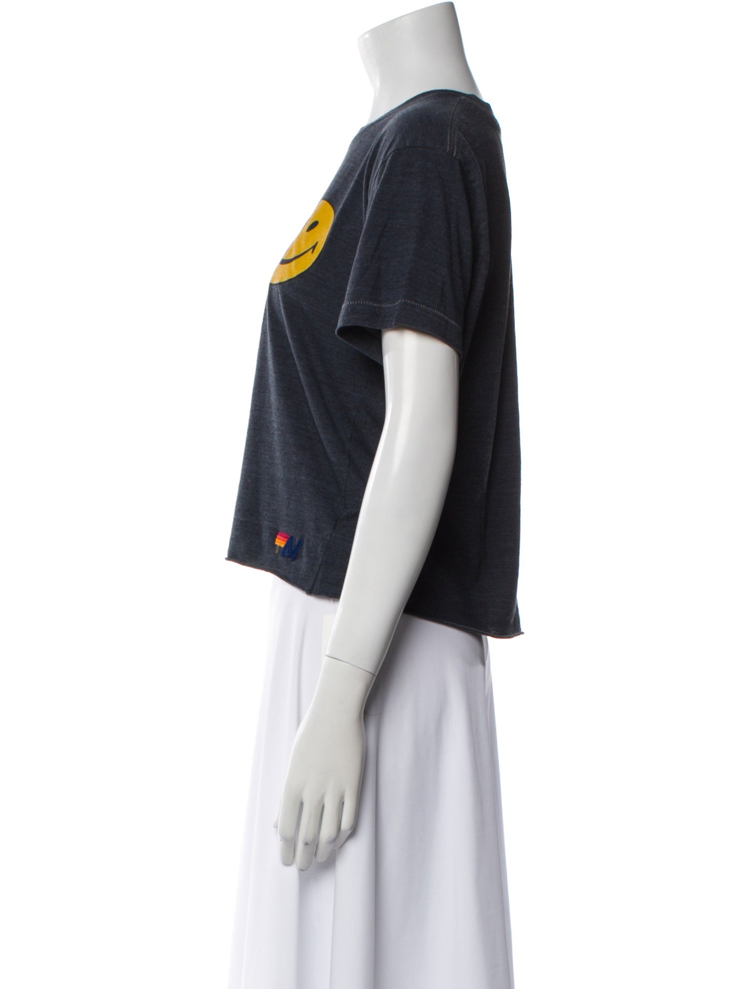 Aviator Nation Graphic Print Crew Neck T-Shirt