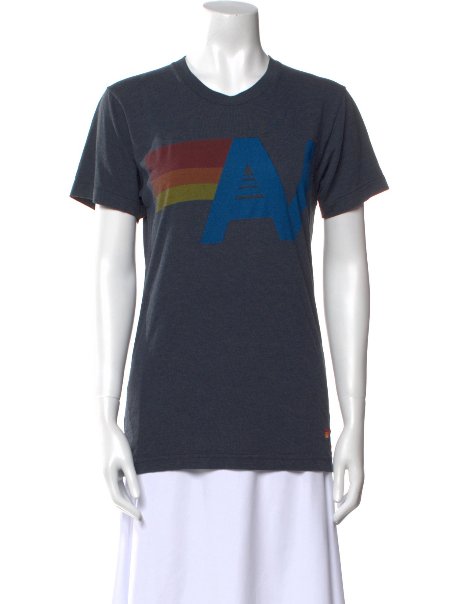 Aviator Nation Graphic Print Crew Neck T-Shirt