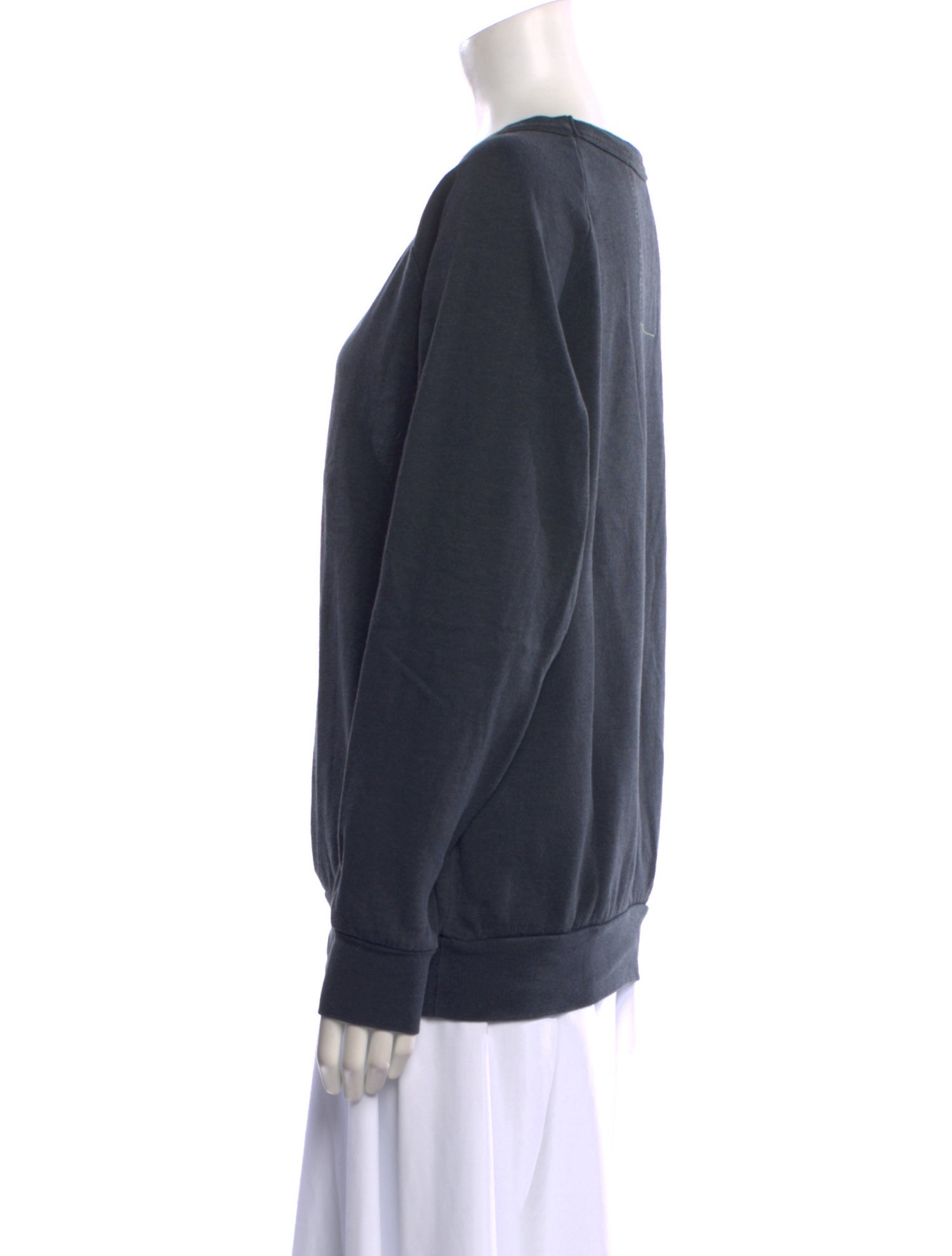 Aviator Nation Printed Scoop Neck Sweater