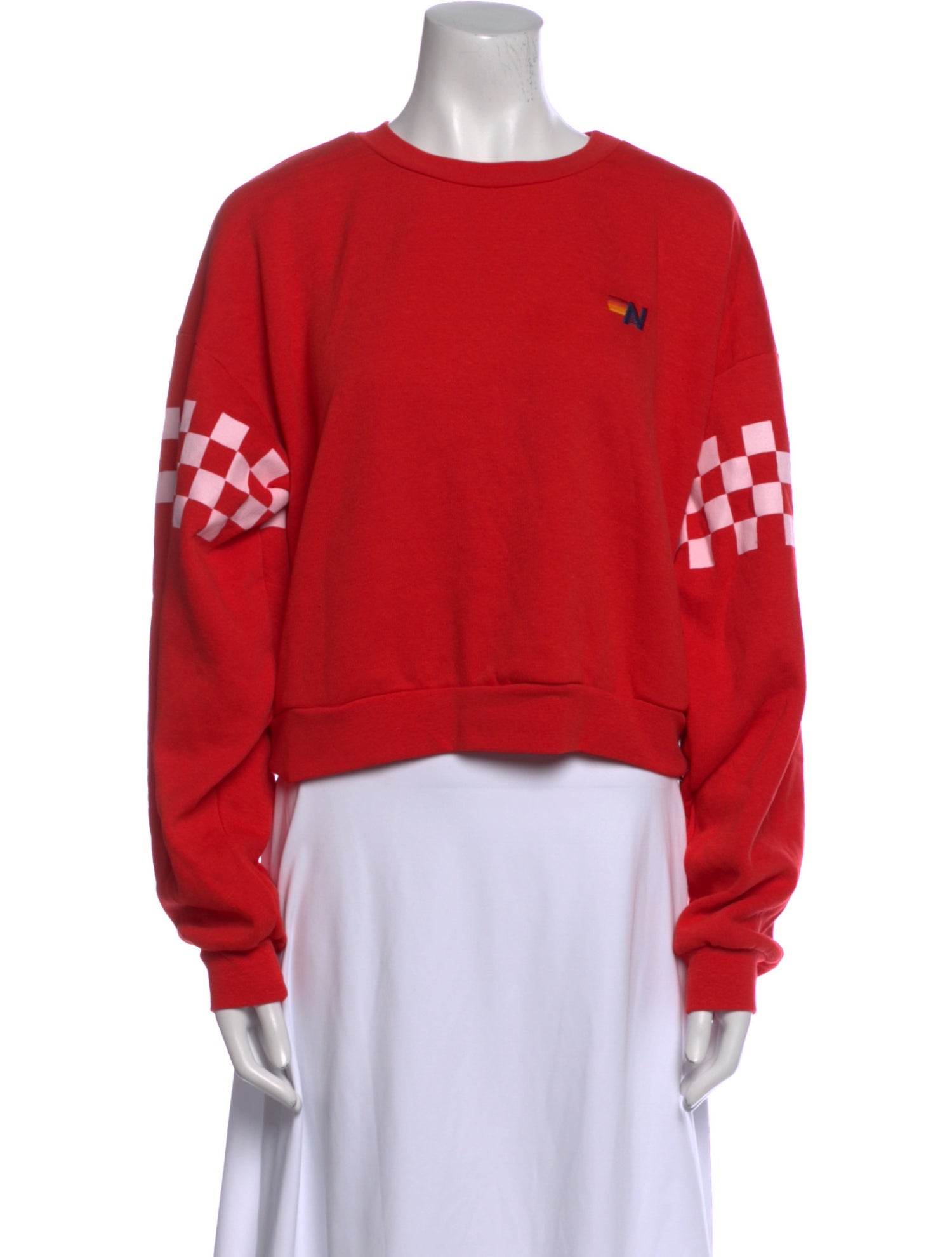 Aviator Nation Graphic Print Crew Neck Sweatshirt