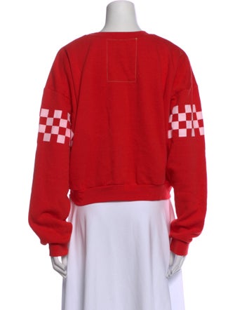 Aviator Nation Graphic Print Crew Neck Sweatshirt