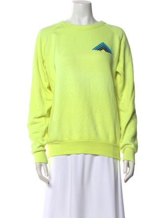 Aviator Nation Crew Neck Long Sleeve Sweatshirt