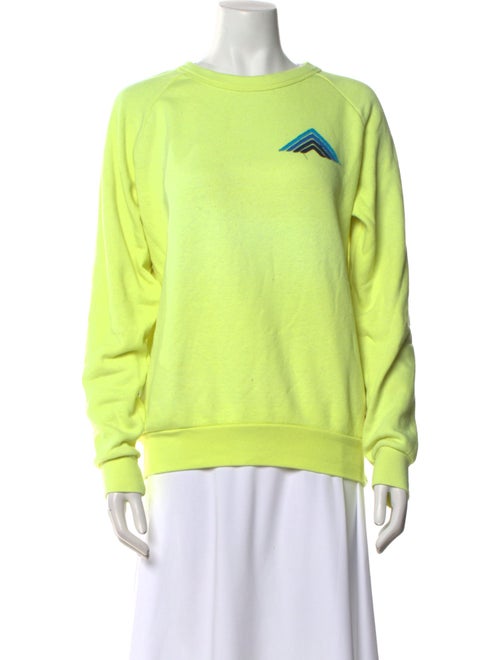 Aviator Nation Crew Neck Long Sleeve Sweatshirt