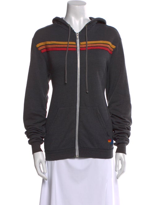 Aviator Nation Graphic Print Crew Neck Sweatshirt