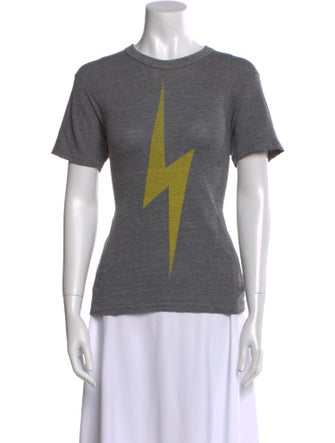 Aviator Nation Graphic Print Crew Neck T-Shirt