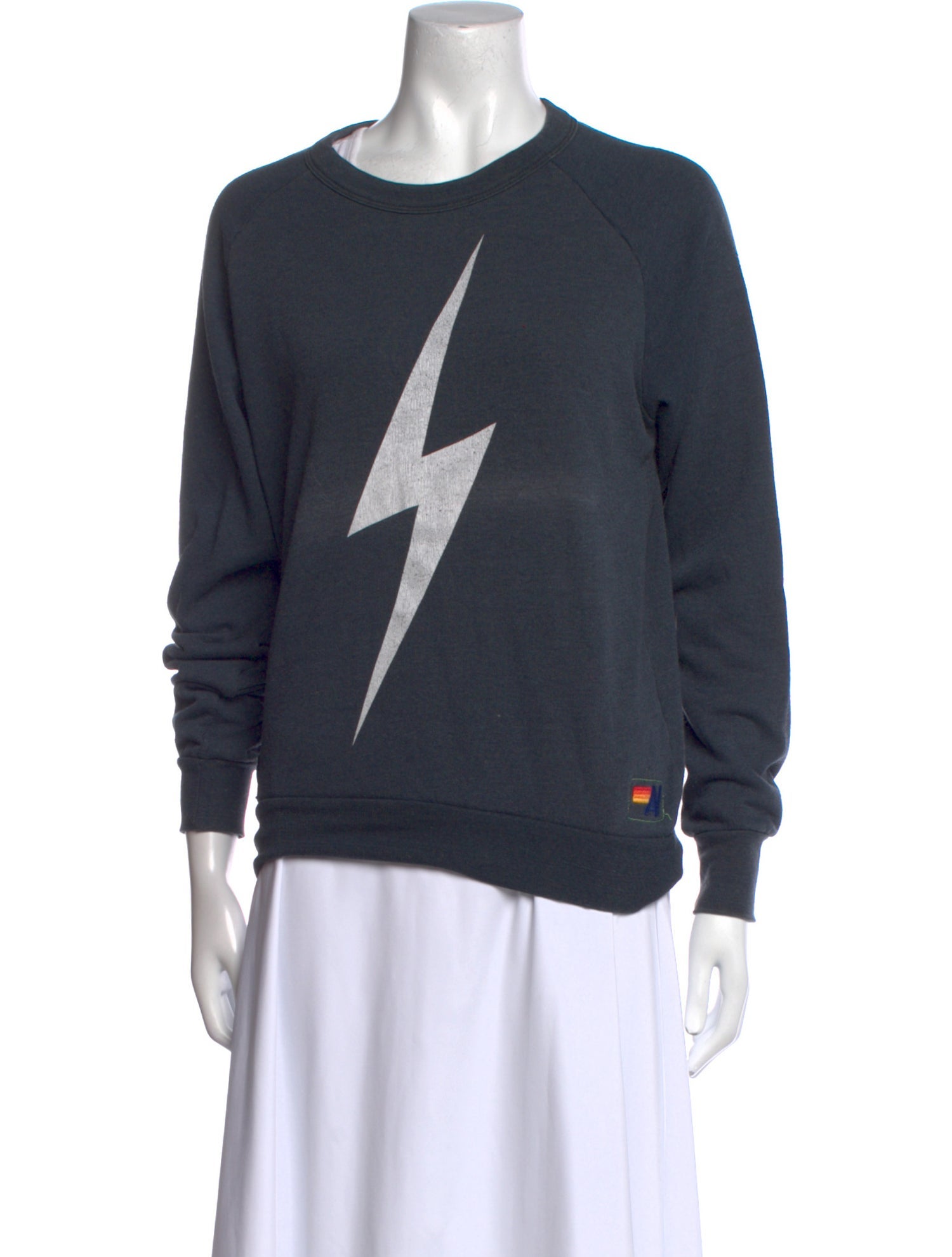 Aviator Nation Crew Neck Long Sleeve Sweatshirt