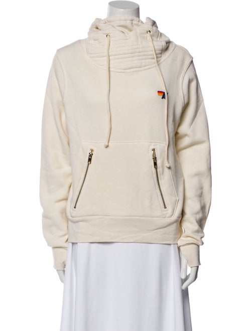 Aviator Nation Mock Neck Long Sleeve Sweatshirt